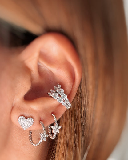 Orecchini cuoriciosi (vari colori)