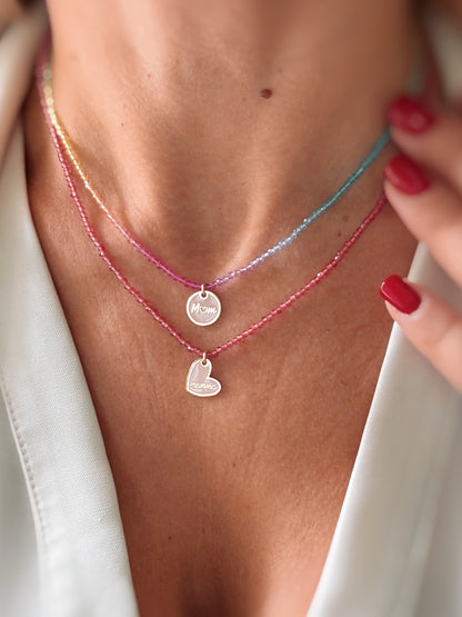 Collana Mom e cristalli