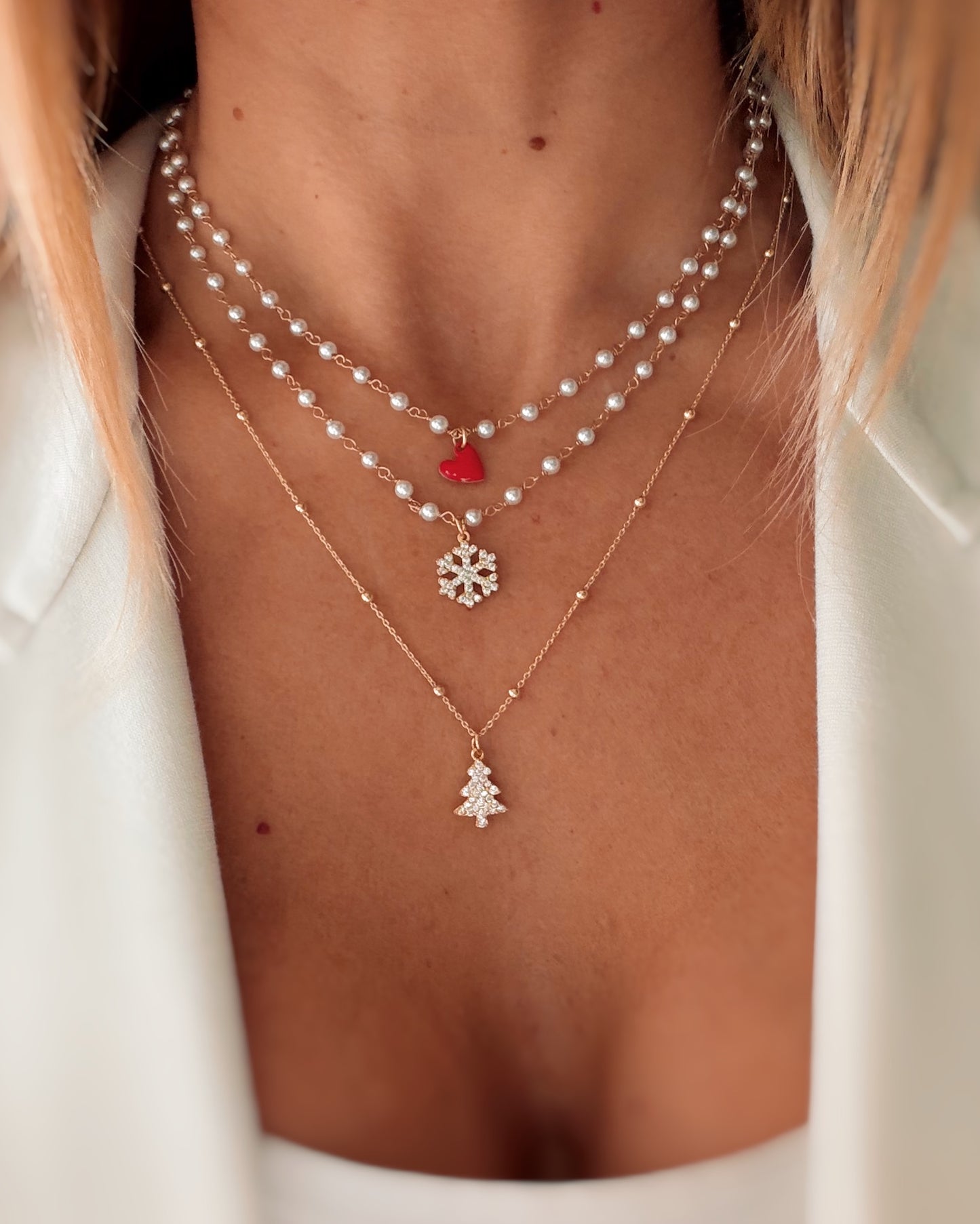 Collana albero di Natale
