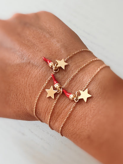 Bracciale lucky & star