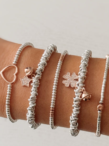 Bracciale Nodini e Charms