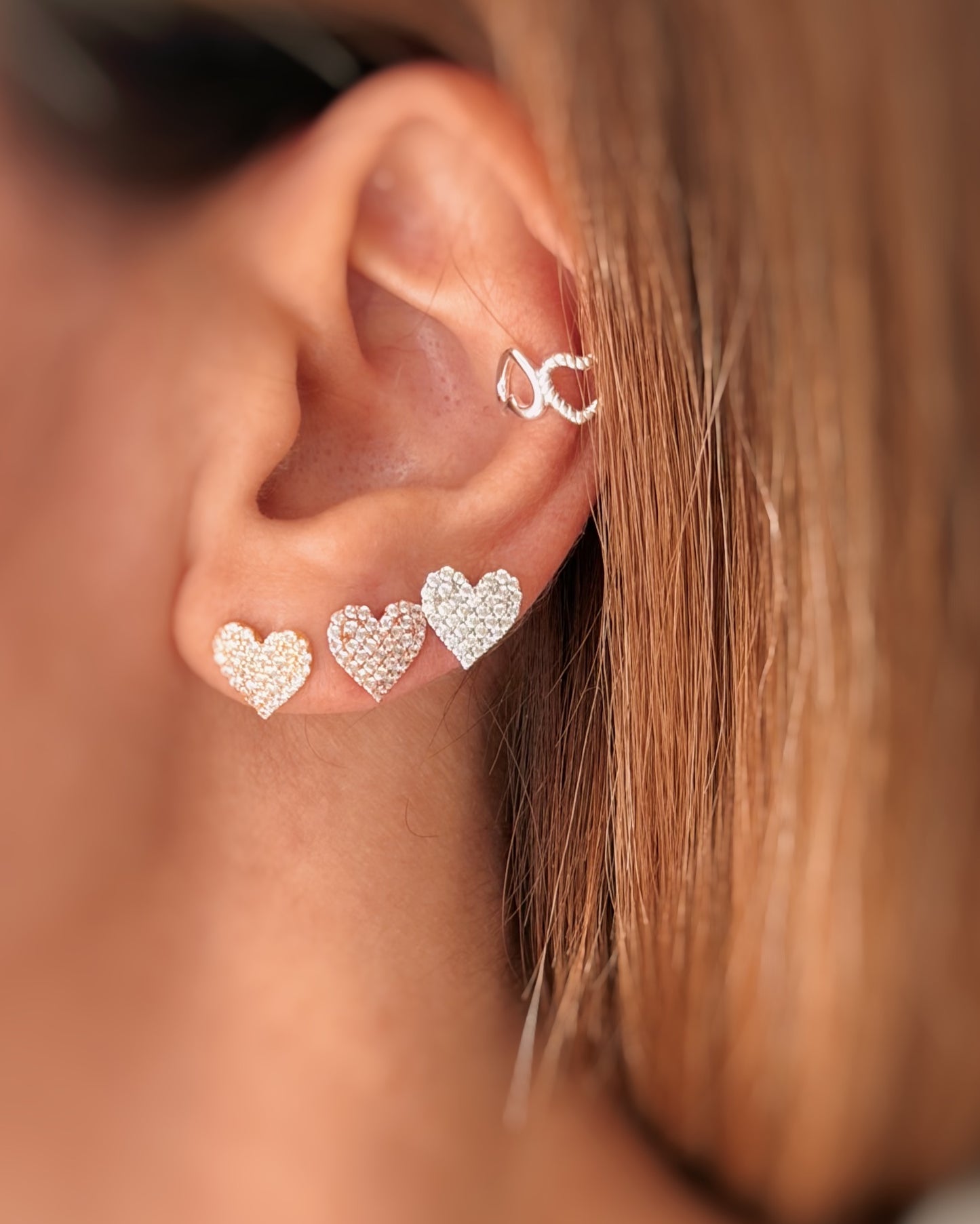 Orecchini cuoriciosi (vari colori)