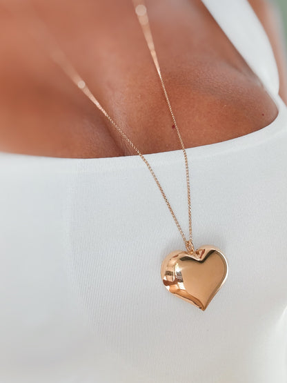 Collana lunga con cuore bomby