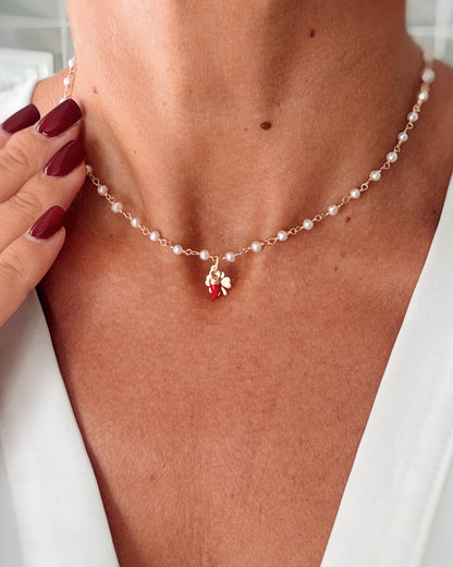 Choker perle e fortuna