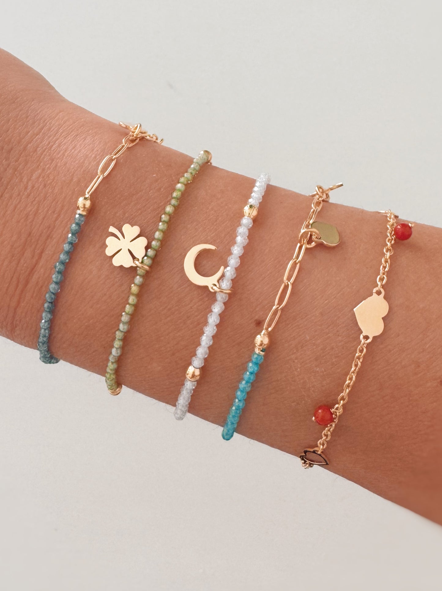 Bracciale cristalli summer