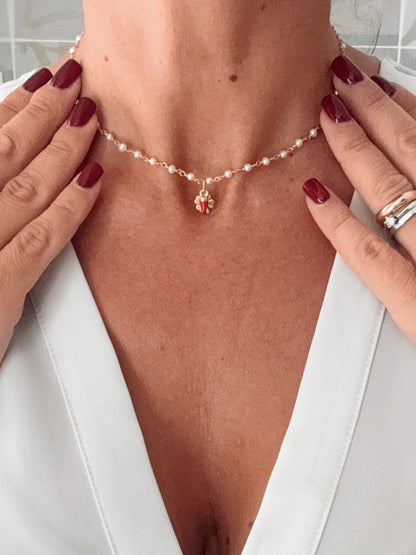 Choker perle e fortuna