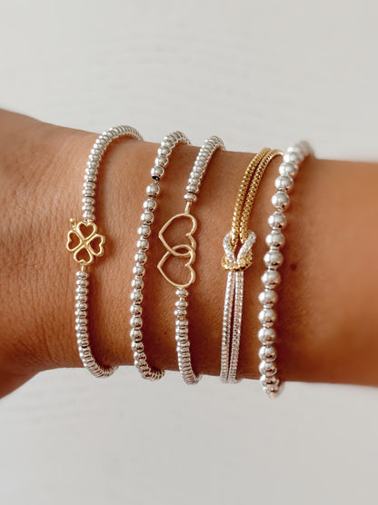 Bracciale rondelle e charm