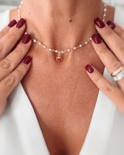 Choker perle e fortuna