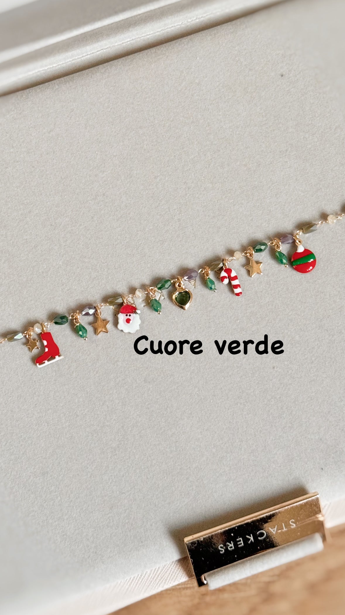 Bracciale multi charms di Natale