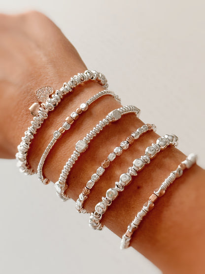 Bracciale Nodini e Charms