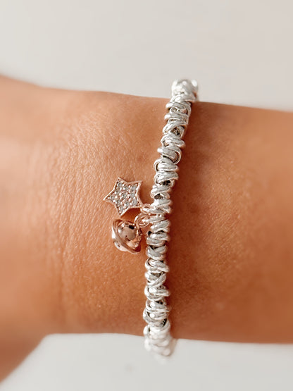 Bracciale Nodini e Charms