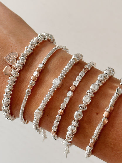 Bracciale Nodini e Charms