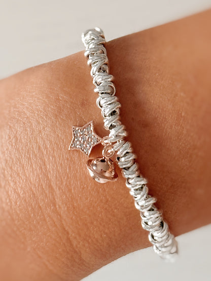 Bracciale Nodini e Charms