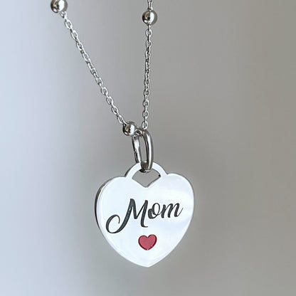 Collana “cuore di mamma”